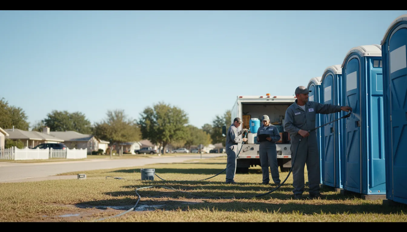 Long-Term Portable Toilet Rental in Keeling, VA near me